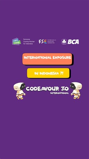 Nanya AI buat bantu kasih rekomendasi coding competition?🙂‍↔️🫵🏻 Solusi dari AI sih Codeavour 7.0 ya😋 Kamu kapan mau ikutan juga? udah banyak loh yang daftar!🤫 #kodekiddo #codingforkids #codingcompetition #coding #codeavour7 | KodeKiddo