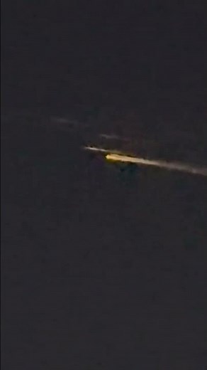 Sept. 25, 2025 meteor as seen from Ukiah, Mendocino County