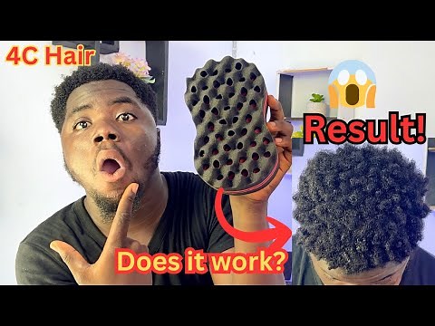 I Got Defined Curls in 2 Minutes with a Sponge! 🤯 (All hair types)