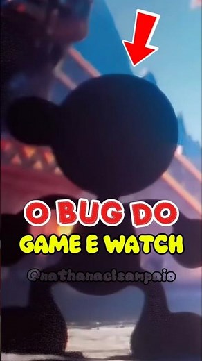 O BUG DO GAME AND WATCH #supermariogalaxy #mario #supermario #gameandwatch #shorts