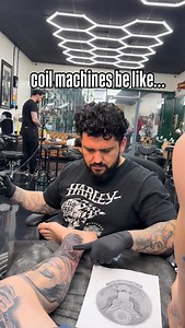 Brrrrrrrrrrbrrrrrrrbrrrrrr 🤣 #tattoocomedy #coilmachine #coilmachines #tattooartist #tattoolife #thedansal #tattoo #tattooart #tattoos | thedansal