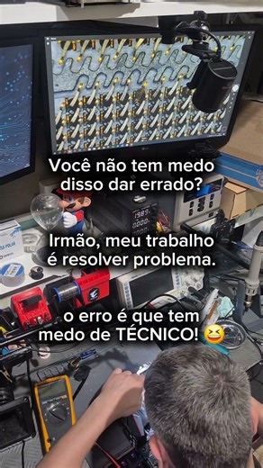 Há B.O. Na vida do técnico ..........#tecnico #tecnica #problema