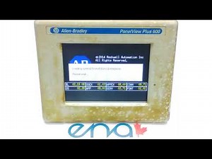 411307 - ALLEN-BRADLEY PANELVIEW PLUS COMPACT 600 - 2711PC-T6C20D8