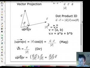 Vectors Module 2: Vector Projections