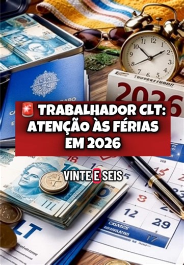 férias da CLT em 2026 continuam valendo com regras que podem pegar muita gente de surpresa. Neste vídeo, explico o que a lei realmente permite, como funciona a divisão das férias, quando o empregador não pode iniciar o descanso, como é feito o pagamento correto e até quantos dias podem ser vendidos legalmente. Tudo com base na Consolidação das Leis do Trabalho, sem achismo e sem boatos. Se você trabalha com carteira assinada, está pensando em tirar férias, dividir períodos ou vender dias, esse c