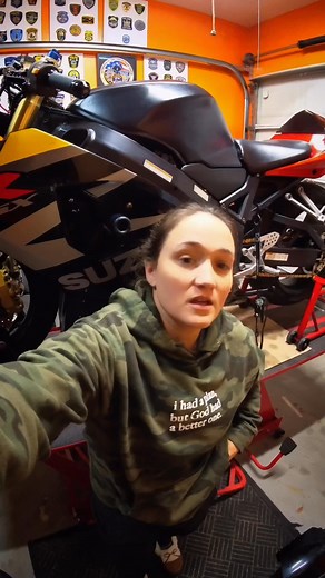 i’m INCAPABLE of making a long story short 😩 i really tried though #motorcycle #suzukigsxr #rebuild #longstory #short #incapable | The Coolest Kate
