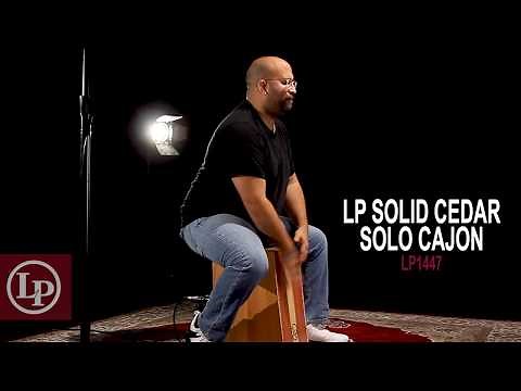 LP | Solid Cedar Solo Cajon with Angled Soundboard (LP1447)