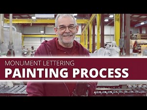 Painting Monument Lettering - feat. David Focht