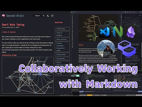 Efficient Markdown Collaboration (HackMD, Obsidian, Neovim, VSCode)