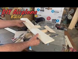 cox .020 RC airplane design and build