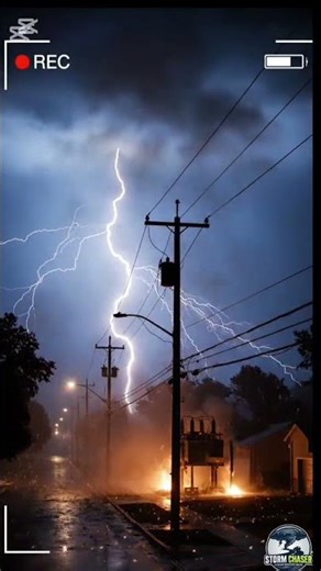 POV: Superbolt lightning destroys entire power grid⚡💀 1000x stronger than normal strikes #lightning