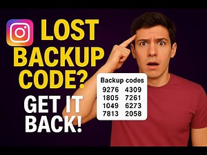 How To Recover Instagram Backup Code? Get Recovery Code For Instagram When Hacked Or Logged Out!