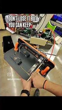 coping sled, easy to set up and use!KOUROSTOOLS.COM