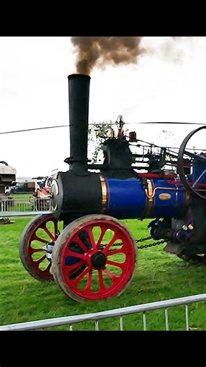 A steam-powered sawmill in Statfold Park, 12/9/26 #steam #tractionengine #preserved