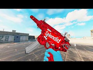 The CAMO GLITCH BAS-P Loadout on Rebirth Island 👑
