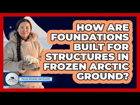 How Are Foundations Built For Structures In Frozen Arctic Ground?