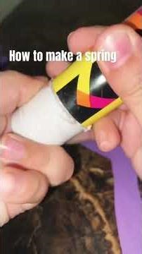 How to make a spring for activities to make anything