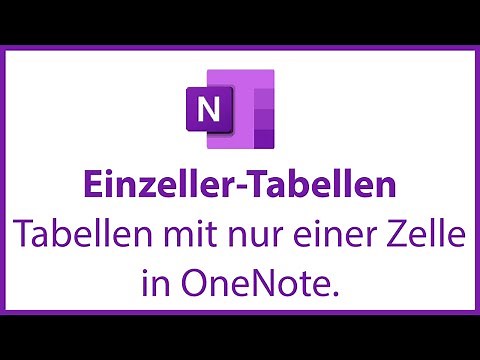 Tabellen mit nur einer Zelle in OneNote - Rahmen um Texte oder ein Kanban-Board? Kein Problem!