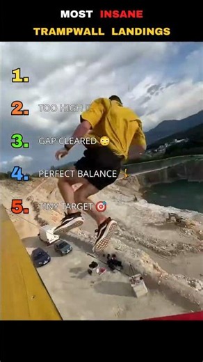 Top 5 Most Insane Trampwall Landings Ever 🤯