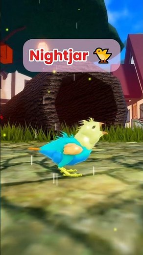 Nightjar’s Village Adventure & Flight! 🦇🌲 Feather Family #RobloxShorts #FeatherFamily #Roblox
