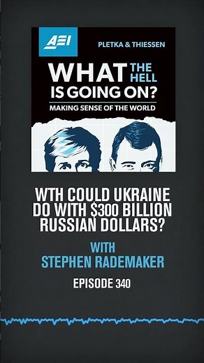 WTH Could Ukraine Do with $300 Billion Russian Dollars?