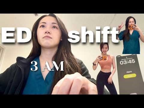 3AM Day in the Life of a Med Student (8hr ER Shift)