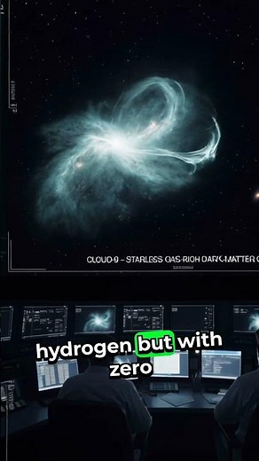 NASA Just Found a Starless Dark Galaxy Called “Cloud Nine” 🌌🖤