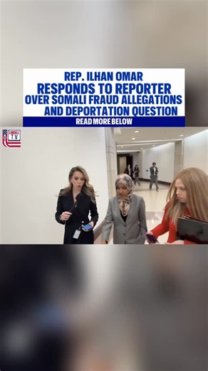Americas Admin on Instagram: "In a recent interview, reporter questions regarding alleged fraud involving Minnesota’s Somali community and whether she fears deportation got a push back from Rep. Ilhan Omar. The questions come in light of the Trump Administration ending Temporary Protected Status (TPS) for Somali immigrants, a policy shift that critics argue will lead to some Somali nationals being deported. Omar has maintained that she has done no wrong, reaffirmed that she has been a victim of