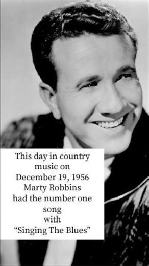 This day in country music history on 12/19/56 Marty Robbins was number one #countrymusic #50smusic
