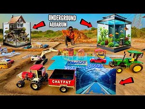 I Build A Massive Underground Aquarium For RC Super Cars - Chatpat toy TV