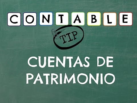 CUENTAS DE PATRIMONIO - CONTABILIDAD