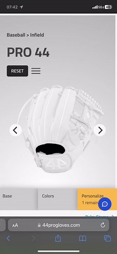 Custom 44 Baseball Gloves: Personalization Ideas & Designs