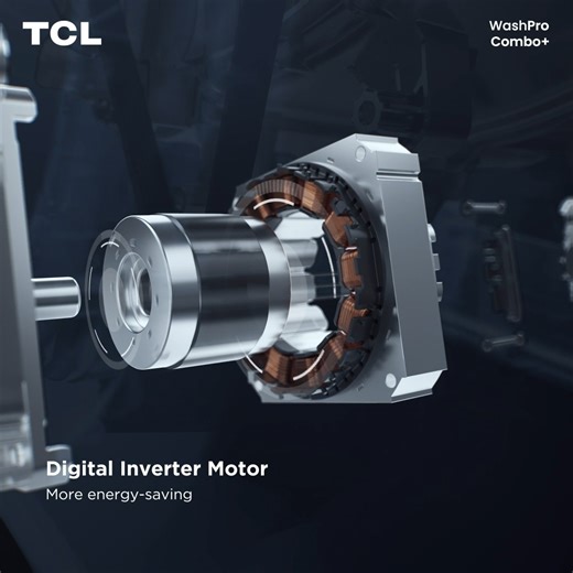 3.8K views · 37 reactions | Whisper-quiet and energy-smart. The Direct Drive motor in our TCL C20 WashPro Combo+ brings efficiency and tranquility to your laundry routine #TCLWashPro #TCLComboPlus #TCLInspireGreatness #TCLPhilippines | TCL Electronics | Facebook