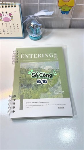 Bìa sổ còng A5/B5 đẹp không tả nổi