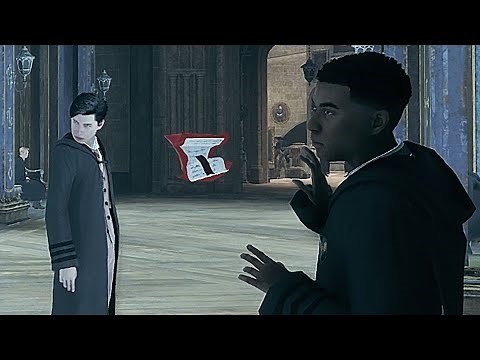 Students receiving howlers from their parents - Hogwarts Legacy