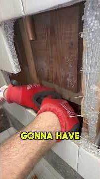 replacing a shower faucet #plumber