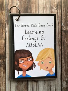 AUSLAN Emotion Flashcards, Sign Language for Kids, Australian Sign Language for Babies, Babies First Sign, Sign Language Flashcard - Etsy Australia