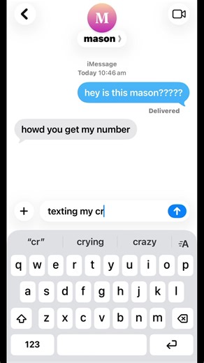 Texting My Crush Part 1