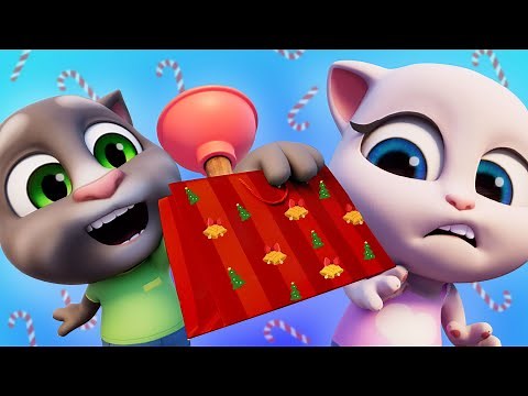 Talking Tom Curtas - Tom Perde o Presente da Angela (Temporada 2 Episódio 18)