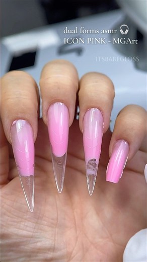 Dual Forms ASMR | MGArt ICON PINK Builder Gel 💗