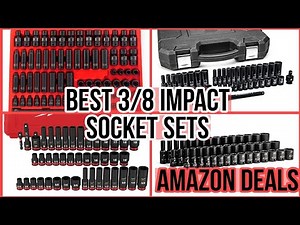Great Amazon Tool Deals Best 3/8 Impact Socket Sets on Amazon