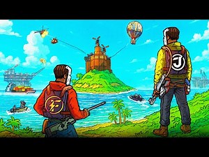 We CLAIMED the BEST ISLAND as a DUO in RUST