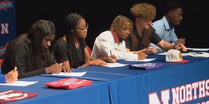 Ten Northside High School student-athletes sign to play at next level