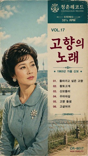 1960년대 감성 정통 트로트 모음 | 고향의 노래 | 오리지널 복고 가요 | 그냥 틀어 놓으세요