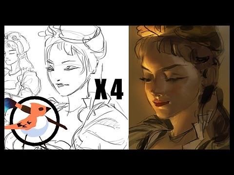 Drawing Practice from Reference