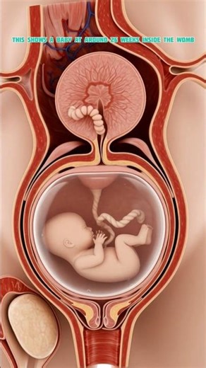 What Really Happens at 26 Weeks of Pregnancy? | Baby Development #pregnancy #development #shorts