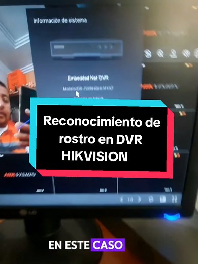 Configura el Reconocimiento de Rostro en DVR HIKVISION