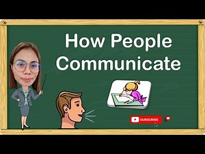 HOW PEOPLE COMMUNICATE | Computer | Teacher Lee YT