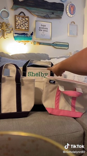 Lands’ End Small Pink Tote Review