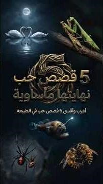 أقسى 5 قصص حب في عالم الحيوانات! #wildlife #animalfacts #m7etmedia